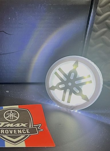 Diapason avant transparent/noir